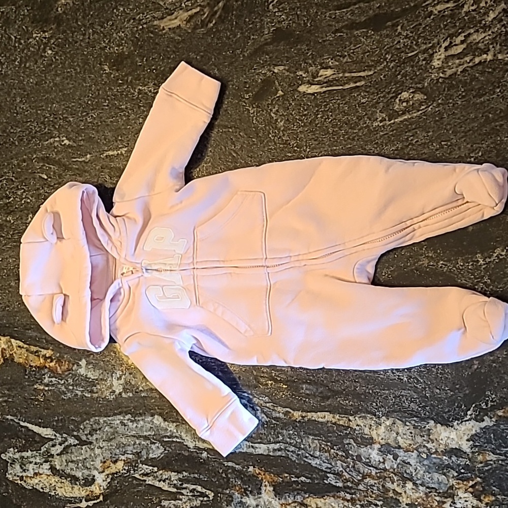 GAP footie sweat suit
